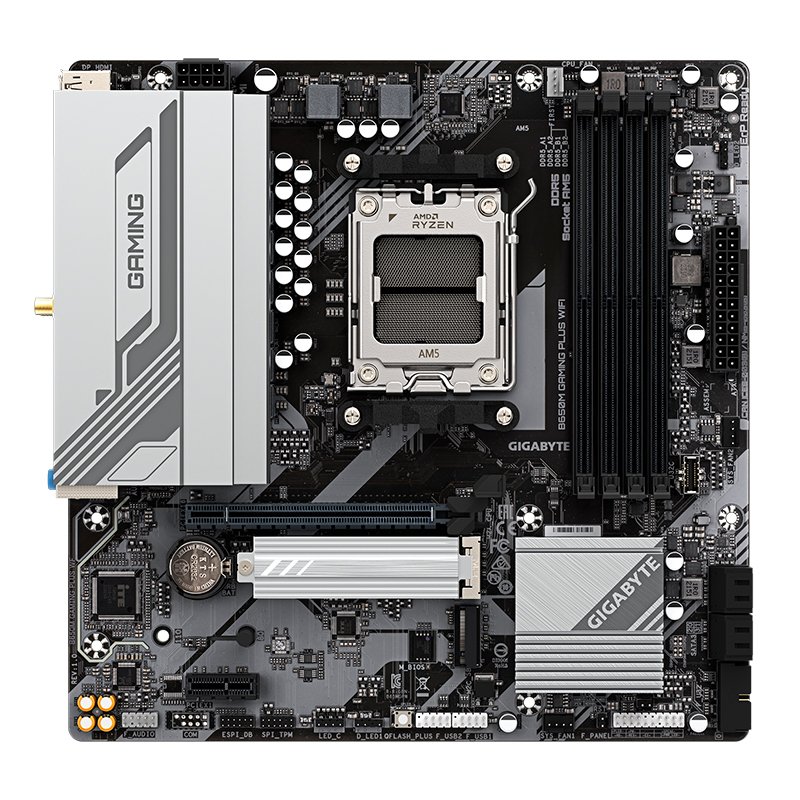 Motherboard Gigabyte B650M GAMING PLUS WIFI, Chipset AMD B650, Socket AMD AM5, mATX 1-compudisa Motherboard Gigabyte B650M GAMING PLUS WIFI, Chipset AMD B650, Socket AMD AM5, mATX