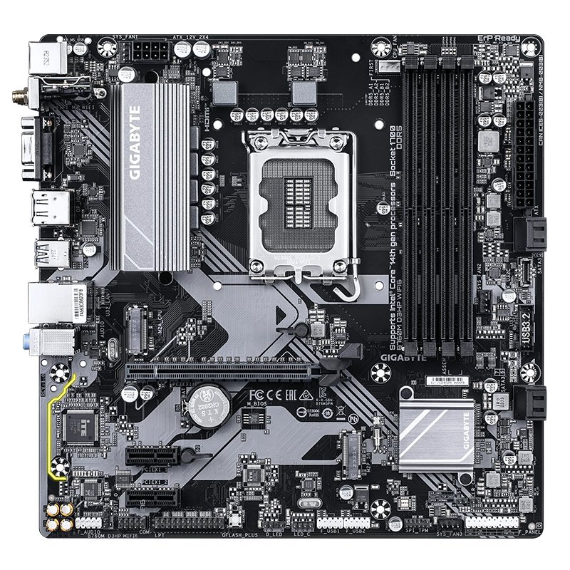 Motherboard Gigabyte B760M D3HP WIFI6, Chipset Intel B760, LGA1700, Micro ATX 1-compudisa Motherboard Gigabyte B760M D3HP WIFI6, Chipset Intel B760, LGA1700, Micro ATX