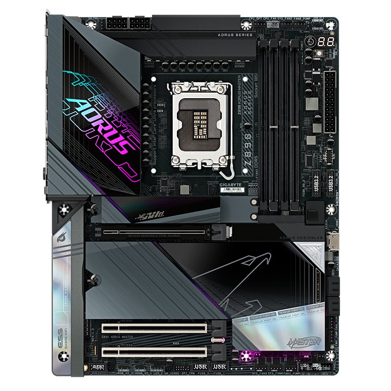 Motherboard GIGABYTE Z890 AORUS MASTER, Chipset Intel Z890, LGA 1851, ATX 1-compudisa Motherboard GIGABYTE Z890 AORUS MASTER, Chipset Intel Z890, LGA 1851, ATX