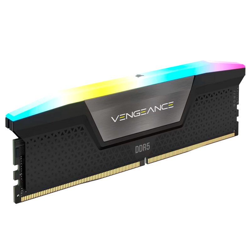 Memoria CORSAIR VENGEANCE RGB DDR5, 16GB DDR5-5600MHz, PC5-44800, CL40, 1.25V 1-compudisa Memoria CORSAIR VENGEANCE RGB DDR5, 16GB DDR5-5600MHz, PC5-44800, CL40, 1.25V
