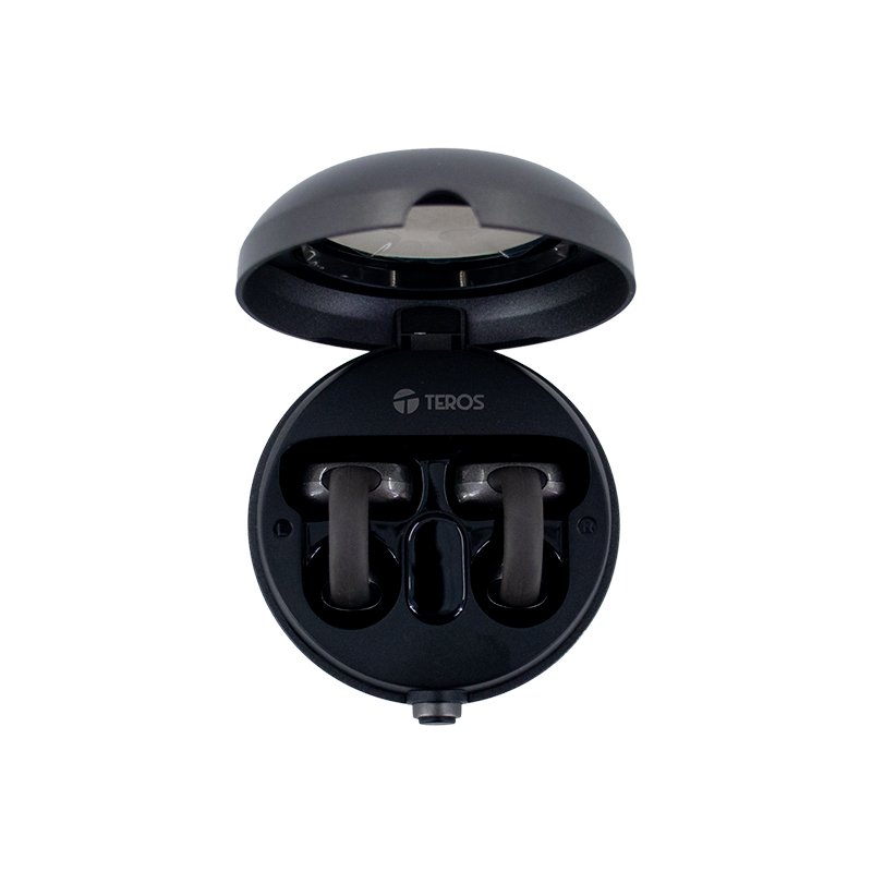 Audífonos TEROS TE-8079N, Bluetooth, TWS, negro 2-compudisa Audífonos TEROS TE-8079N, Bluetooth, TWS, negro - Imagen 2