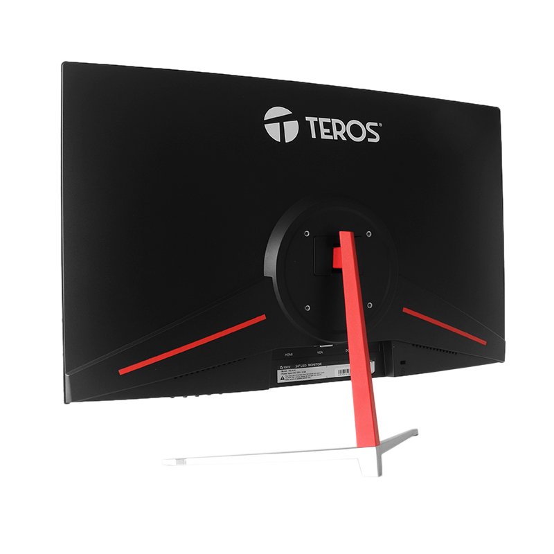 Monitor curvo TEROS TE-2401S, 23.8” FHD VA, HDMI, VGA 2-compudisa Monitor curvo TEROS TE-2401S, 23.8” FHD VA, HDMI, VGA - Imagen 2