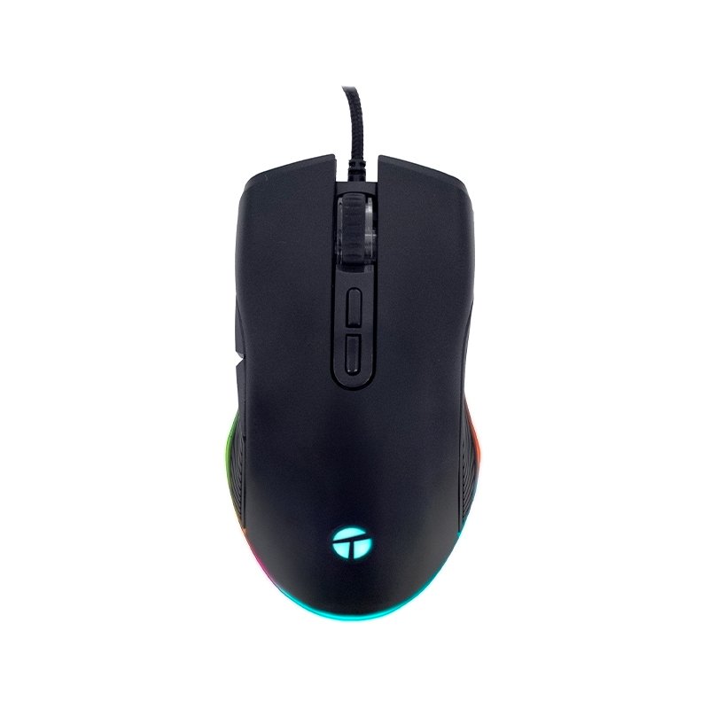 Mouse Gamer Teros TE-1233G, DPI hasta 7200, RGB,7 Botones, USB, Negro 1-compudisa Mouse Gamer Teros TE-1233G, DPI hasta 7200, RGB,7 Botones, USB, Negro