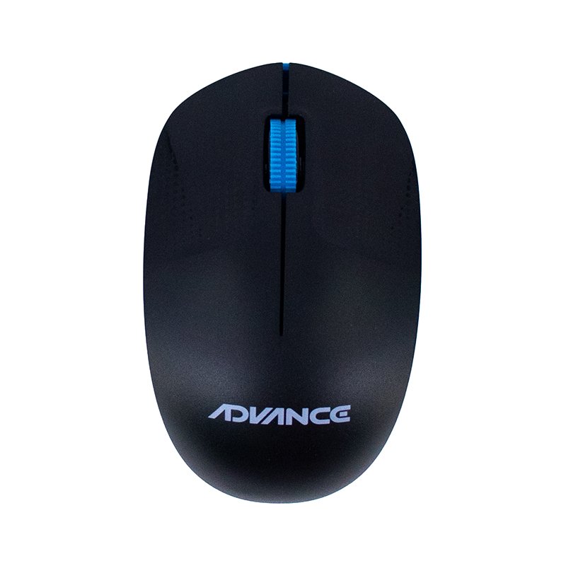 Mouse inalámbrico ADV-1238S, USB, 3 botones, azul 2-compudisa Mouse inalámbrico ADV-1238S, USB, 3 botones, azul - Imagen 2