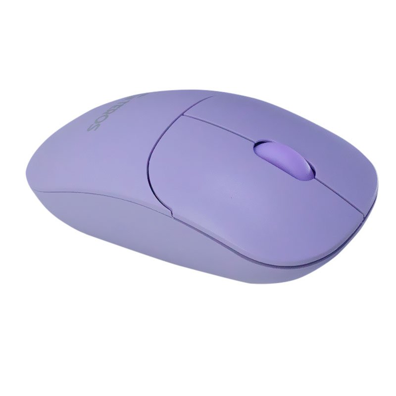 Mouse óptico inalámbrico TEROS TE-1219S, 1000 DPI, receptor USB, 3 botones, color morado 3-compudisa Mouse óptico inalámbrico TEROS TE-1219S, 1000 DPI, receptor USB, 3 botones, color morado - Imagen 3