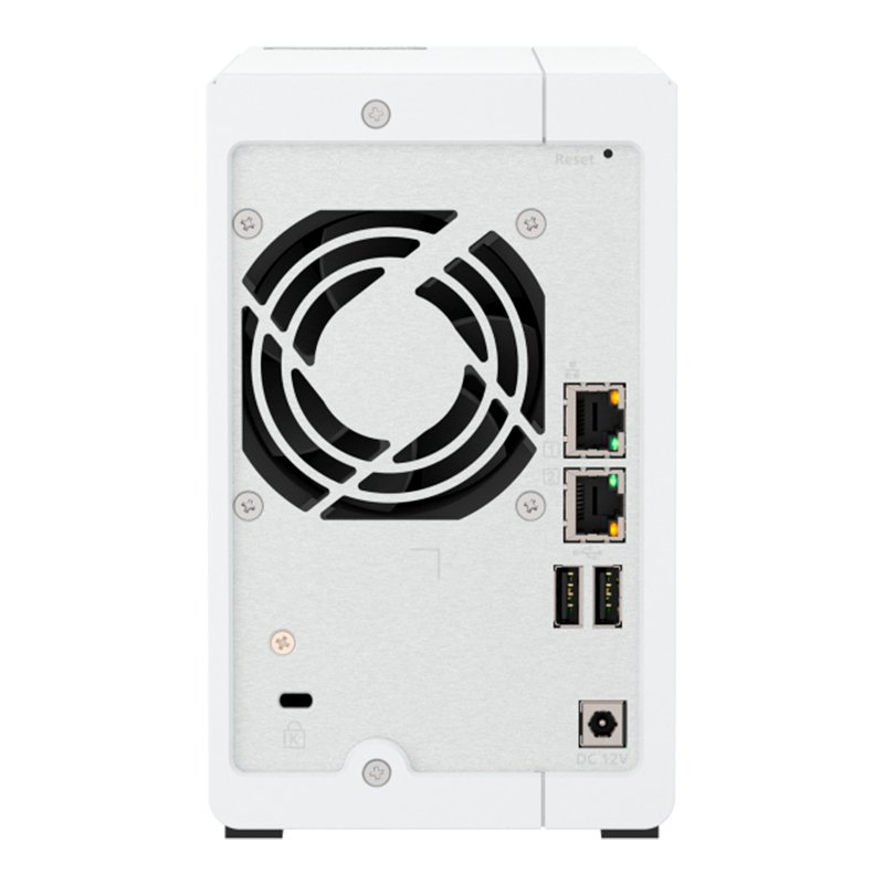 Servidor NAS QNAP TS-216G, ARM Cortex A55 4C/2GHz, 4GB RAM (On-Board), Bahias: 2x3.5” SATA 2-compudisa Servidor NAS QNAP TS-216G, ARM Cortex A55 4C/2GHz, 4GB RAM (On-Board), Bahias: 2x3.5” SATA - Imagen 2