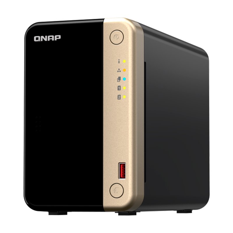 Servidor NAS QNAP TS-264-8G, Celeron N5095 4C / 2.9GHz, 8GB RAM, Bahias: 2 x 3.5” SATA 1-compudisa Servidor NAS QNAP TS-264-8G, Celeron N5095 4C / 2.9GHz, 8GB RAM, Bahias: 2 x 3.5” SATA
