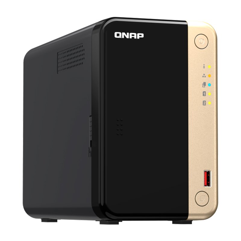 Servidor NAS QNAP TS-264-8G, Celeron N5095 4C / 2.9GHz, 8GB RAM, Bahias: 2 x 3.5” SATA 2-compudisa Servidor NAS QNAP TS-264-8G, Celeron N5095 4C / 2.9GHz, 8GB RAM, Bahias: 2 x 3.5” SATA - Imagen 2