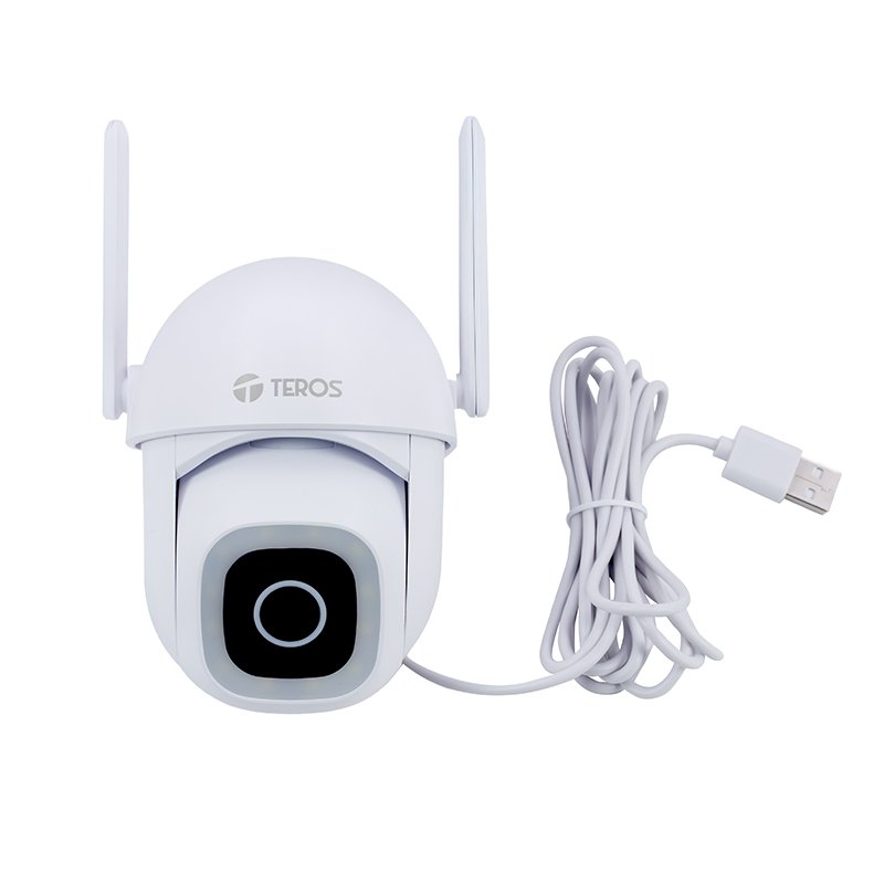 Cámara inteligente TEROS TE-90605W, resolución 3 MP, Wi-Fi, color blanco 2-compudisa Cámara inteligente TEROS TE-90605W, resolución 3 MP, Wi-Fi, color blanco - Imagen 2