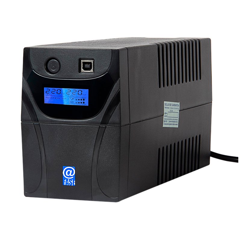 UPS Interactivo Elise @Fase, AUR-850-LCD-USB, 850VA / 480W, Puerto inteligente USB-HID. 1-compudisa UPS Interactivo Elise @Fase, AUR-850-LCD-USB, 850VA / 480W, Puerto inteligente USB-HID.