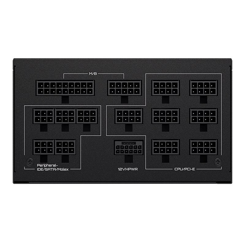 Fuente de alimentación GIGABYTE GP-UD1300GM P, 1300W, 80 PLUS Gold Certified, Formato ATX. 3-compudisa Fuente de alimentación GIGABYTE GP-UD1300GM P, 1300W, 80 PLUS Gold Certified, Formato ATX. - Imagen 3