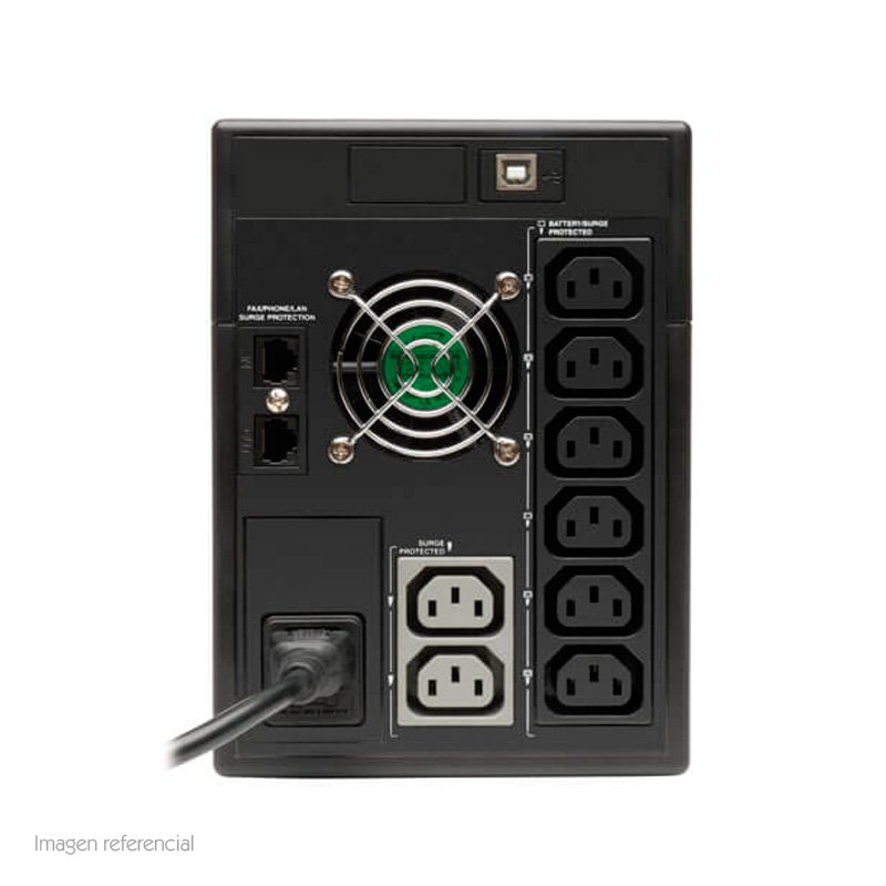 UPS Tripp-Lite SMX1500LCDT, Interactivo, 1500VA, 900W, 220V, 8 tomas C13. 2-compudisa UPS Tripp-Lite SMX1500LCDT, Interactivo, 1500VA, 900W, 220V, 8 tomas C13. - Imagen 2
