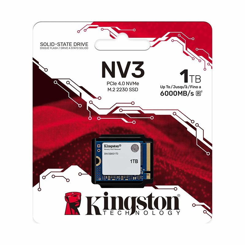 SSD Kingston NV3 PCIe 4.0 NVMe de 1 TB 2-compudisa SSD Kingston NV3 PCIe 4.0 NVMe de 1 TB - Imagen 2