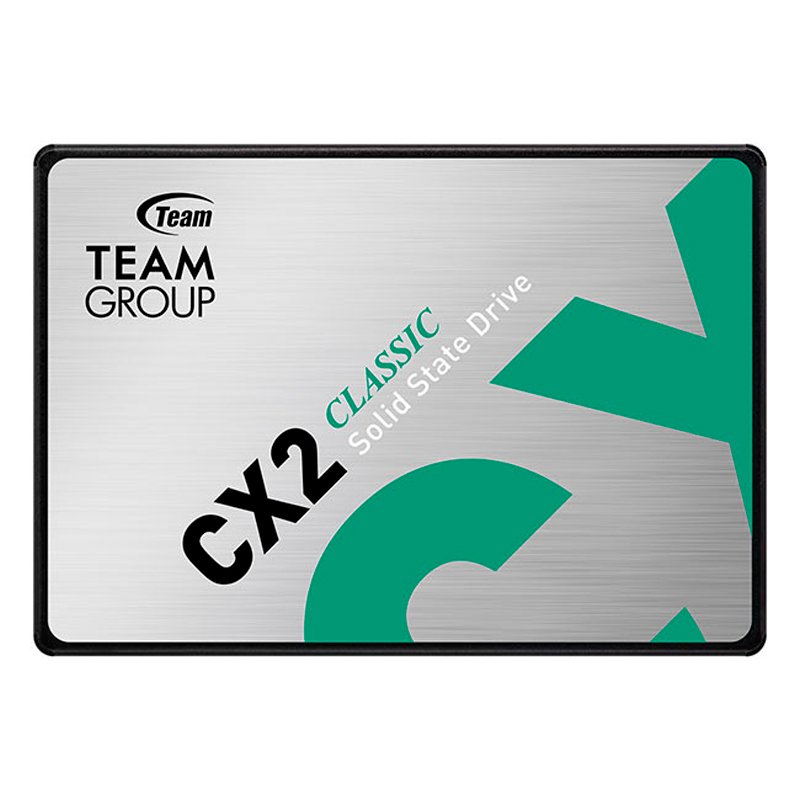 Unidad de estado solido Teamgroup CX2, 256GB, SATA 6.0 Gb/s, 2.5”, ECC, DC +5V 1-compudisa Unidad de estado solido Teamgroup CX2, 256GB, SATA 6.0 Gb/s, 2.5”, ECC, DC +5V