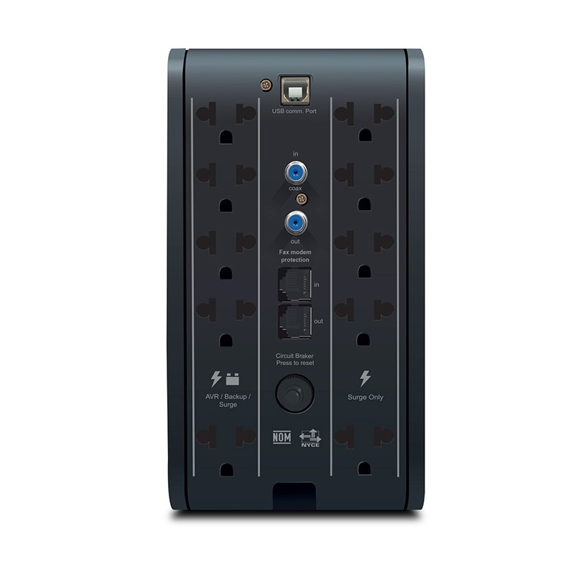 UPS Interactivo CDP (Chicago Digital Power) R-Smart 2010i, 2000VA/1200W 2-compudisa UPS Interactivo CDP (Chicago Digital Power) R-Smart 2010i, 2000VA/1200W - Imagen 2