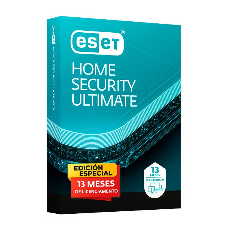 Software Eset Home Security Ultimate para 5 PCs, Edicion Especial (Licencia de 13 meses) 1-compudisa Software Eset Home Security Ultimate para 5 PCs, Edicion Especial (Licencia de 13 meses)
