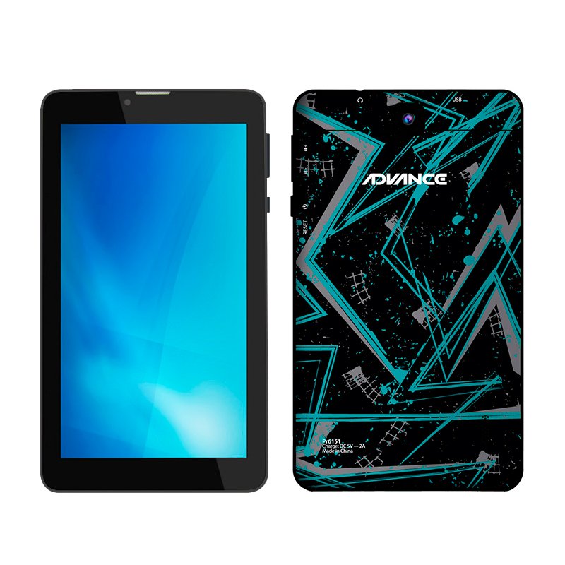 Tablet Advance Prime PR6152, 7” 1024x600, Android 11 Go , 3G, Dual SIM, 16GB, RAM 1GB. 2-compudisa Tablet Advance Prime PR6152, 7” 1024x600, Android 11 Go , 3G, Dual SIM, 16GB, RAM 1GB. - Imagen 2