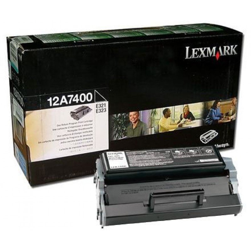 Toner Lexmark 12a7400 1-compudisa Toner Lexmark 12a7400