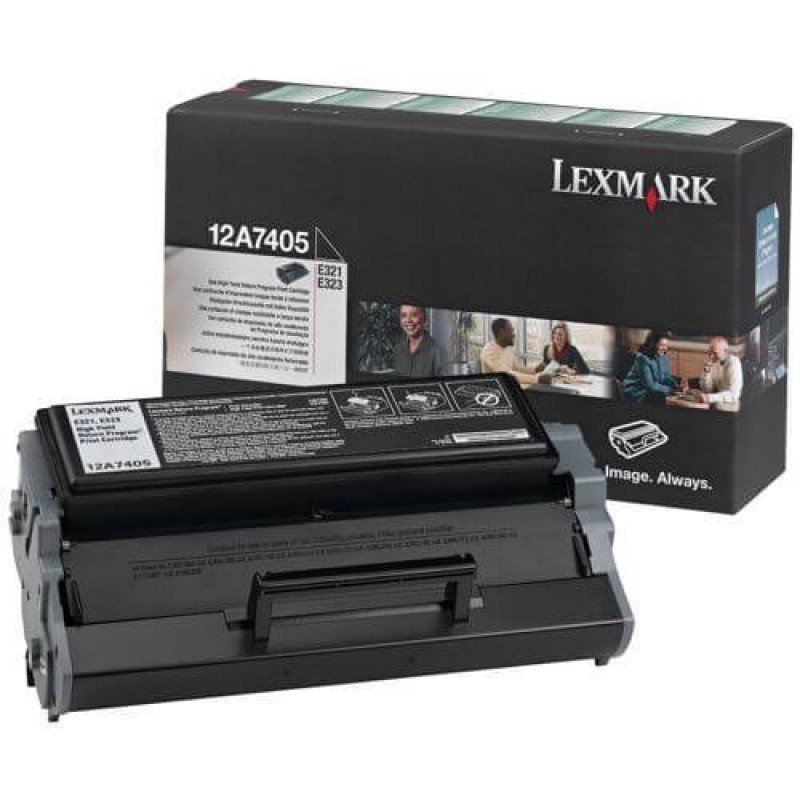 Toner Lexmark 12a7405 1-compudisa Toner Lexmark 12a7405