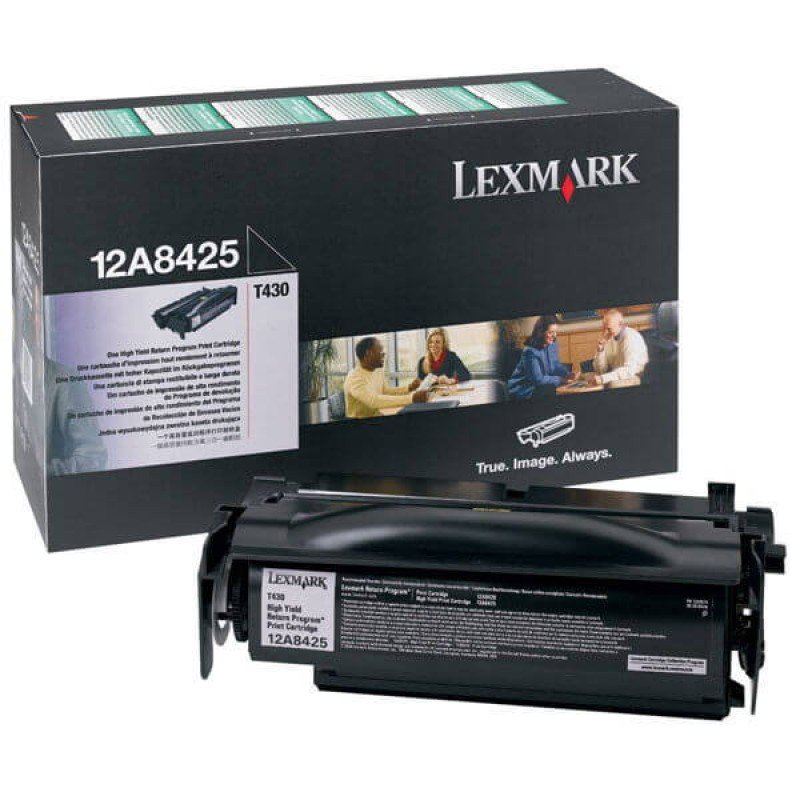 Toner Lexmark 12a8425 1-compudisa Toner Lexmark 12a8425