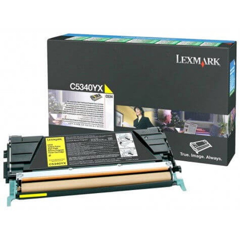 Toner Lexmark C5340yx Yellow 1-compudisa Toner Lexmark C5340yx Yellow