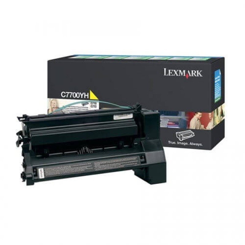 Toner Lexmark C7700yh Yellow 1-compudisa Toner Lexmark C7700yh Yellow