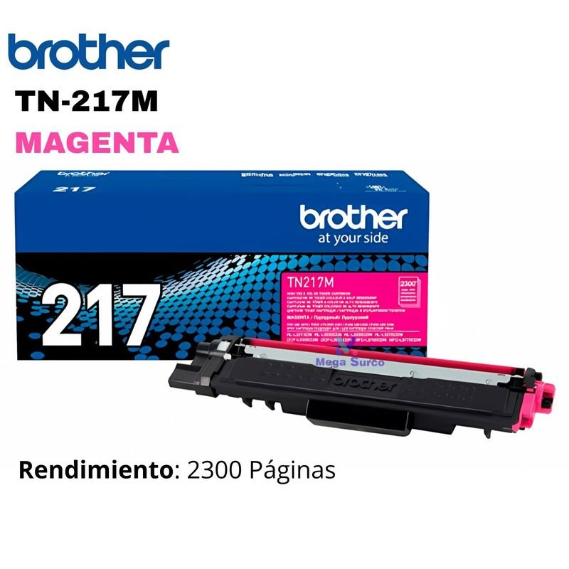 TONER TN-217M MAGENTA 1-compudisa TONER TN-217M MAGENTA