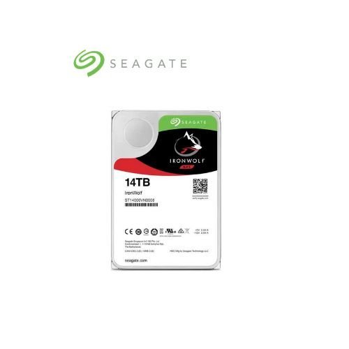 DISCO DURO 14TB SEAGATE IRONWOLF ST14000VN0008