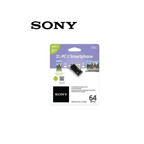 MEMORIA USB 64GB SA2 (OTG) NEGRO SONY
